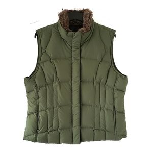 Eddie bauer green vest